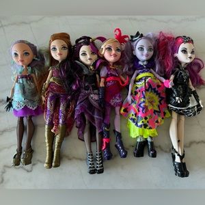 Ever After High doll lot